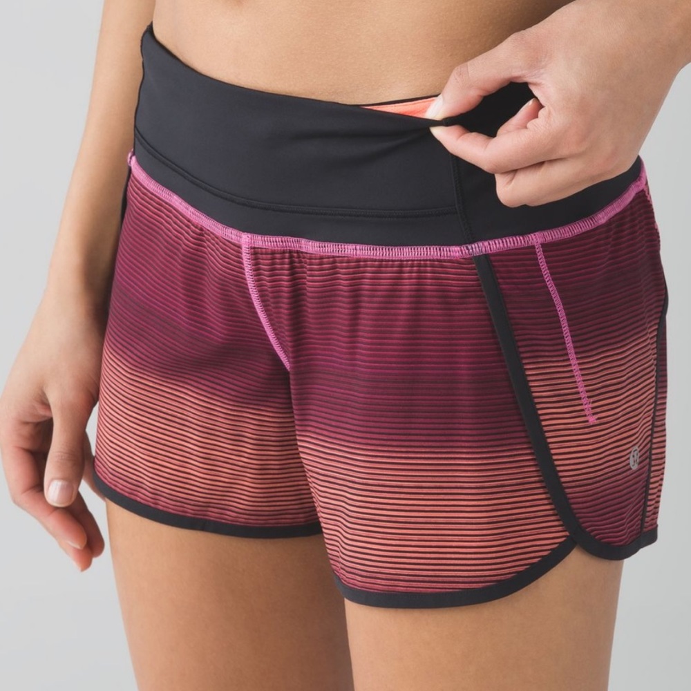 Lululemon Run Times Short 4" Simply Radiant